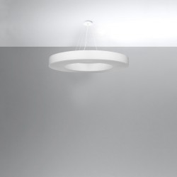 Chandelier SATURNO SLIM 90 white