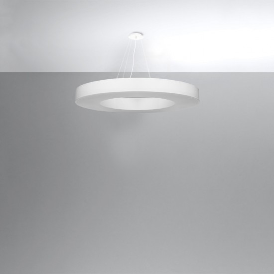 Chandelier SATURNO SLIM 90 white