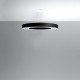 Chandelier SATURNO SLIM 90 black