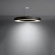 Chandelier SATURNO SLIM 90 black