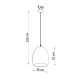 Ceramic pendant lamp FLAWIUSZ Ceramic pendant lamp FLAWIUSZ