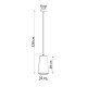 Ceramic pendant lamp GULCAN Ceramic pendant lamp GULCAN