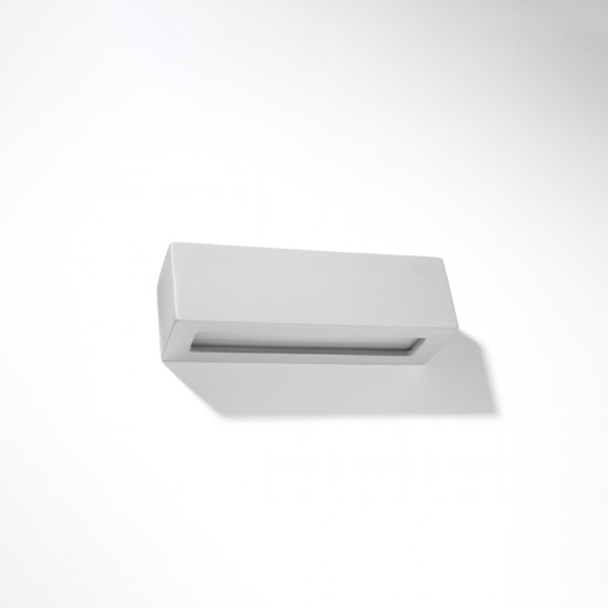 Wall lamp ceramic VEGA grey
