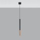 Pendant lamp MOZAICA 1 black/copper