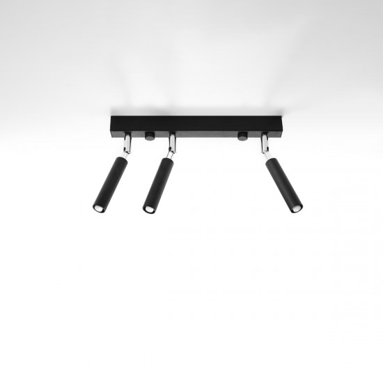 Ceiling lamp EYETECH 3 black