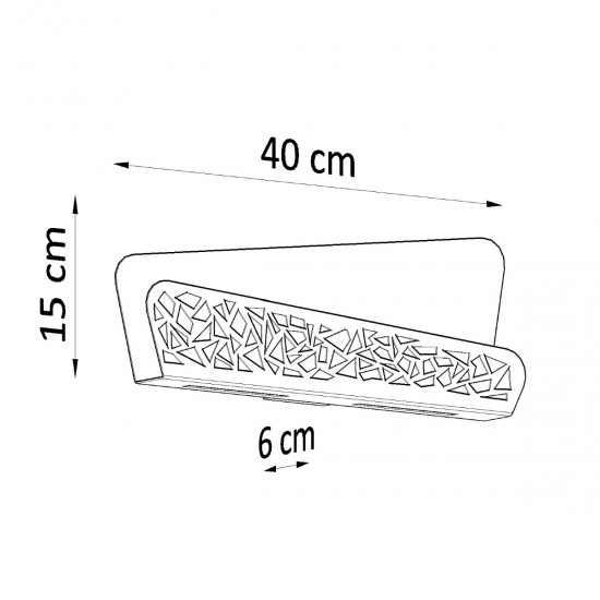 Wall lamp ALIZA white Wall lamp ALIZA white