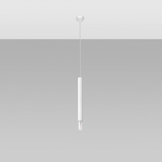 Pendant lamp WEZYR 1 white