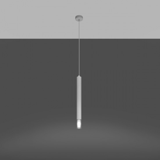 Pendant lamp WEZYR 1 white