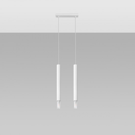 Pendant lamp WEZYR 2 white