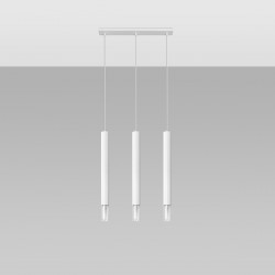 Pendant lamp WEZYR 3 white