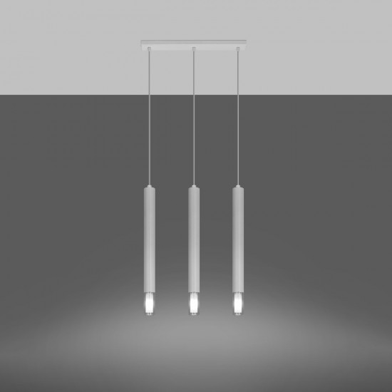 Pendant lamp WEZYR 3 white