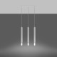 Pendant lamp WEZYR 3 white