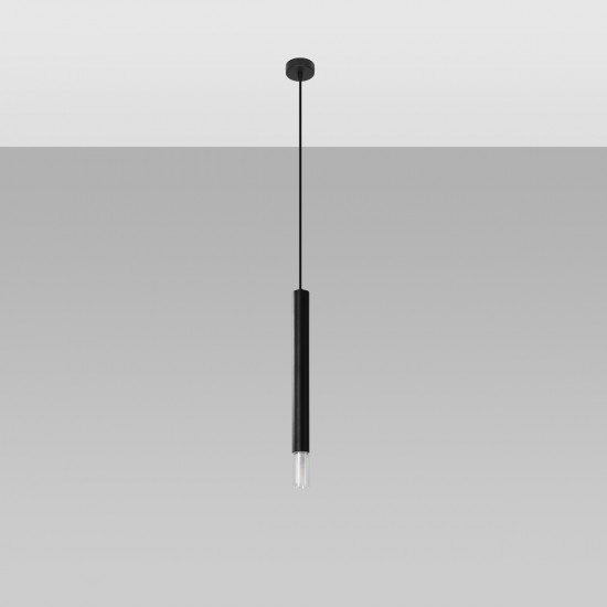 Pendant lamp WEZYR 1 black