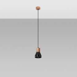 Pendant lamp QUBIC black