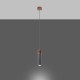 Pendant lamp ZANE 1 grey