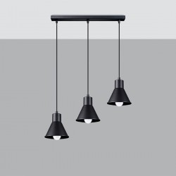 Pendant lamp TALEJA 3 black [E27]
