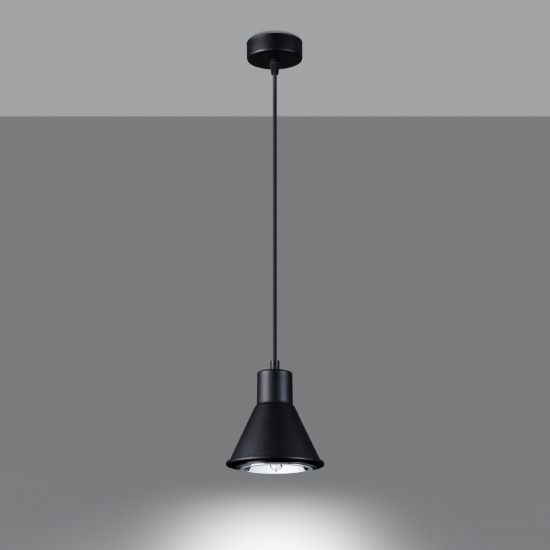 Pendant lamp TALEJA 1 black [ES111]