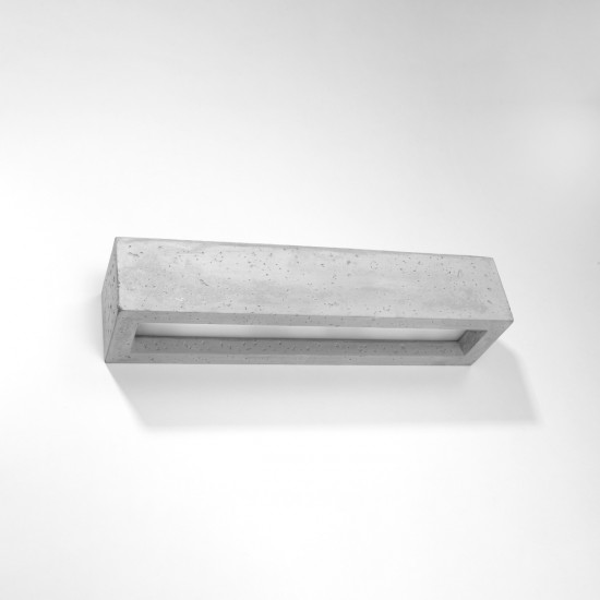 Wall lamp VEGA 50 concrete