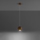 Pendant lamp WOODY natural wood