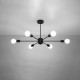 Chandelier LANGO 6 black