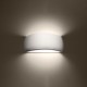 Varnished wall lamp PONTIUS white gloss Varnished wall lamp PONTIUS white gloss