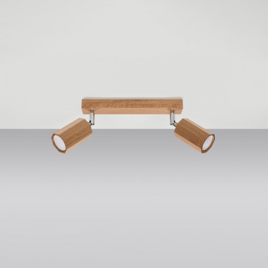 Ceiling lamp ZEKE 2 oak