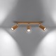 Ceiling lamp ZEKE 3 oak