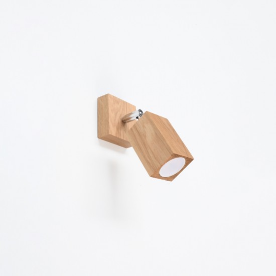 Wall lamp KEKE oak