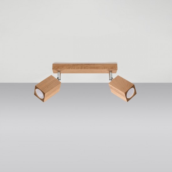 Ceiling lamp KEKE 2 oak