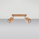 Ceiling lamp KEKE 2 oak