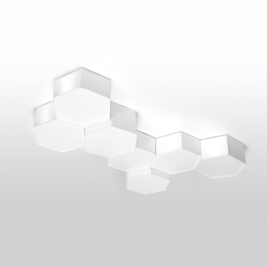 Ceiling lamp SUNDE 13 white