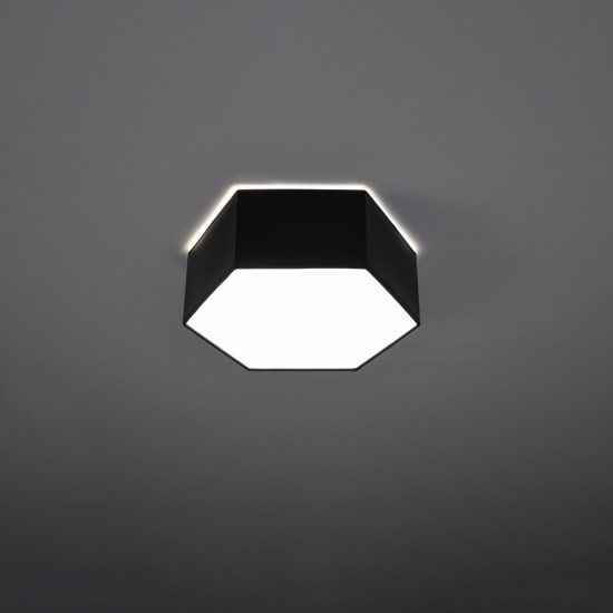 Ceiling lamp SUNDE 11 black