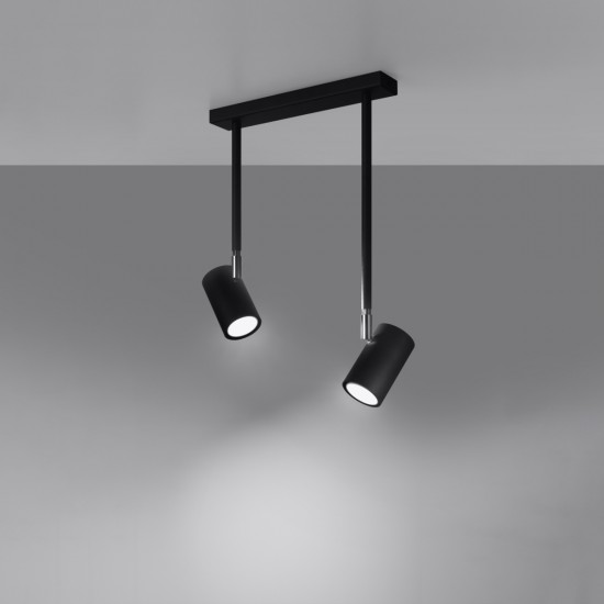 Ceiling lamp NORANO 2 black