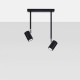Ceiling lamp NORANO 2 black