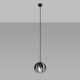 Pendant lamp TULOS 1 black