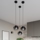 Pendant lamp TULOS 1 black