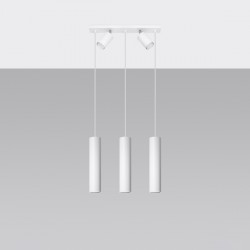 Pendant lamp RING 3 white