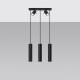 Pendant lamp RING 3 black