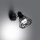 Wall lamp ARTEMIS 1 black