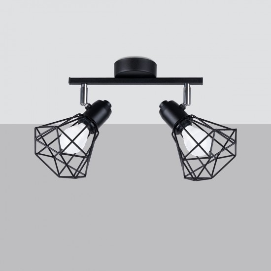 Ceiling lamp ARTEMIS 2 black