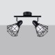 Ceiling lamp ARTEMIS 2 black