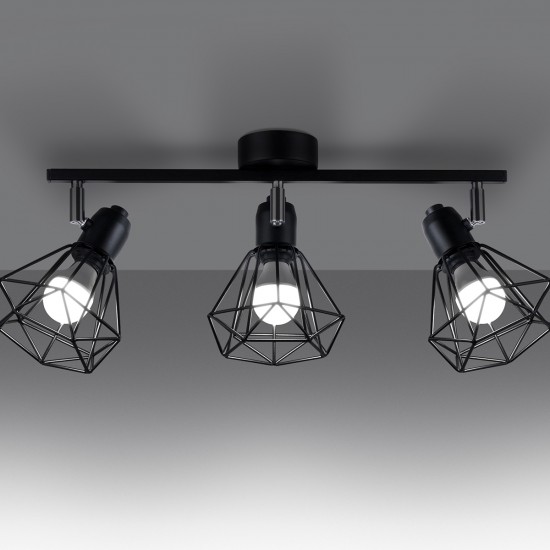 Ceiling lamp ARTEMIS 3 black