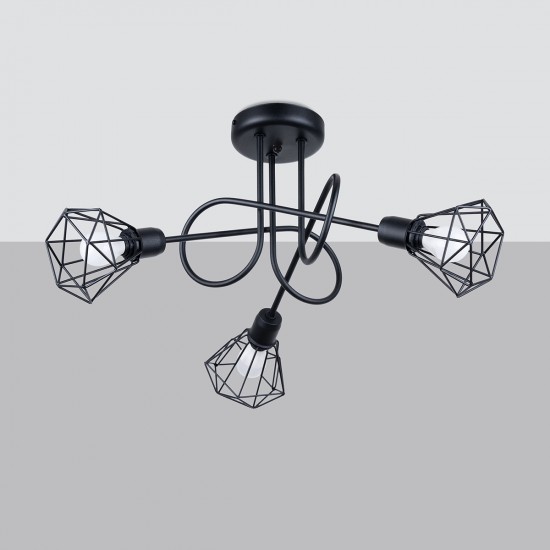 Chandelier ARTEMIS 3S black Chandelier ARTEMIS 3S black