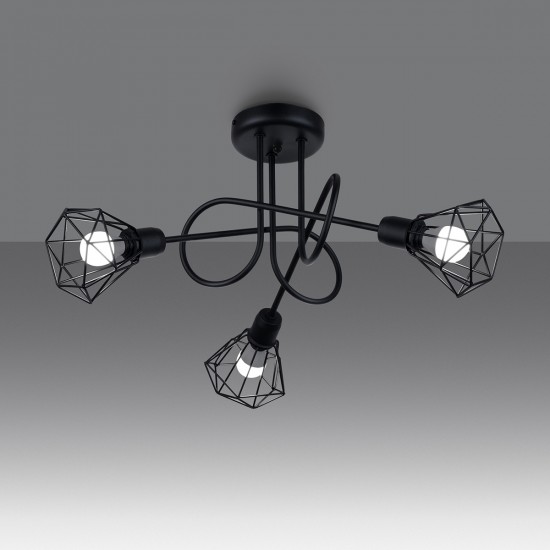 Chandelier ARTEMIS 3S black Chandelier ARTEMIS 3S black