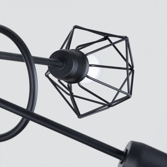 Chandelier ARTEMIS 5S black Chandelier ARTEMIS 5S black