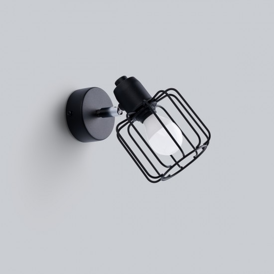 Wall lamp BELUCI 1 black