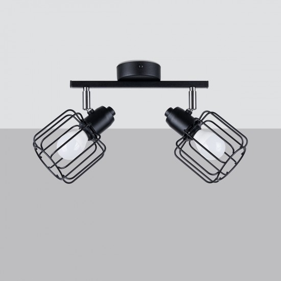 Ceiling lamp BELUCI 2 black
