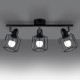 Ceiling lamp BELUCI 3 black