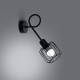 Wall lamp BELUCI 1S black