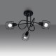 Chandelier BELUCI 3S black Chandelier BELUCI 3S black